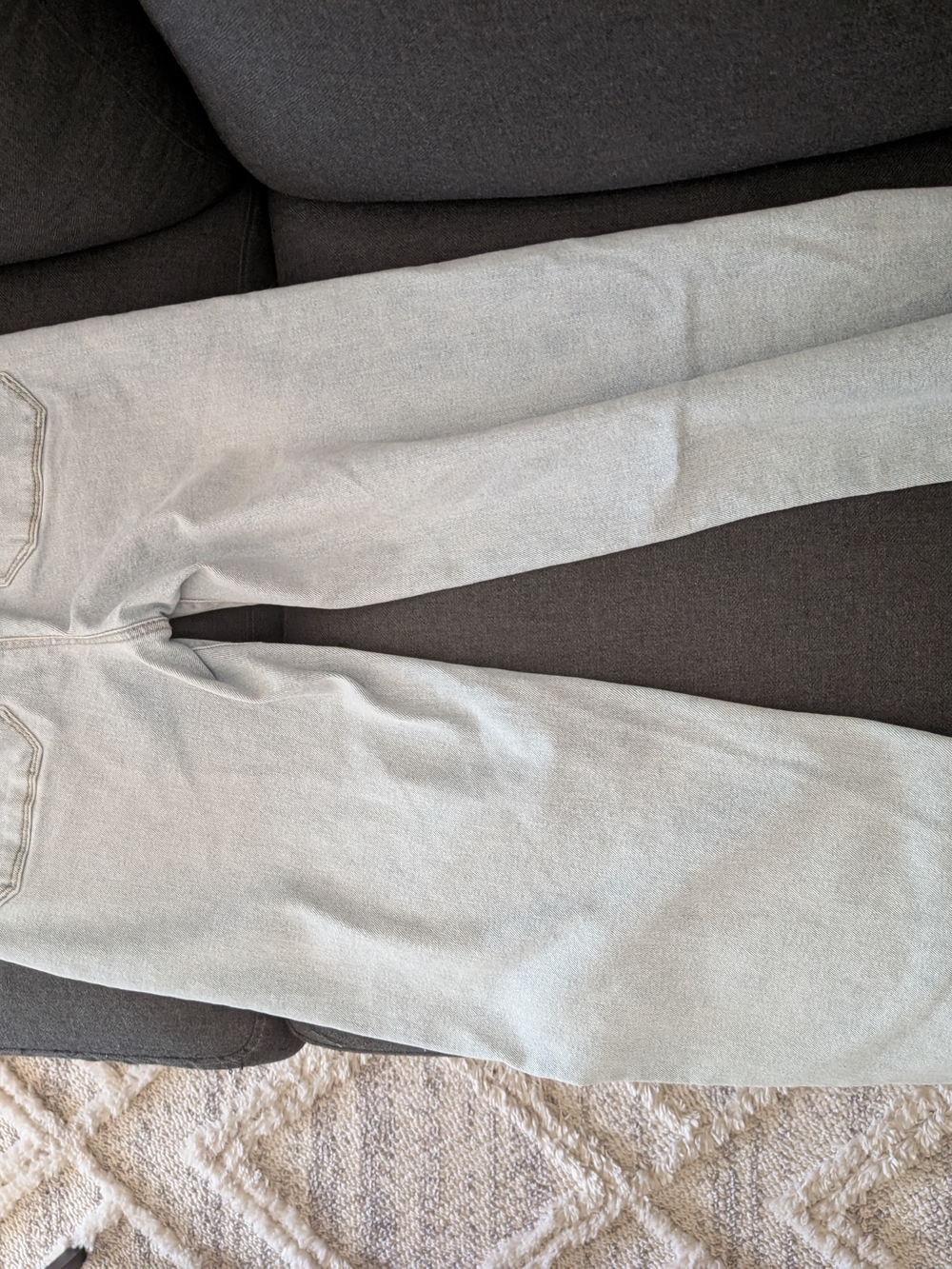 Kensie Light Wash Straight Leg Jeans - Picture 3 of 6